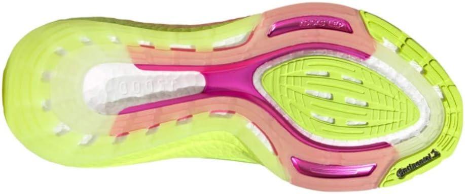 imageadidas Mens Ultraboost 21 ShoesSolar Yellow Solar Yellow Screaming Pink