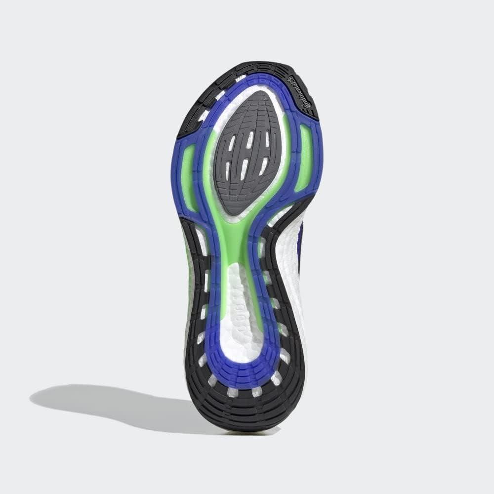 imageadidas Mens Ultraboost 21 ShoesSonic InkBlackScreaming Green