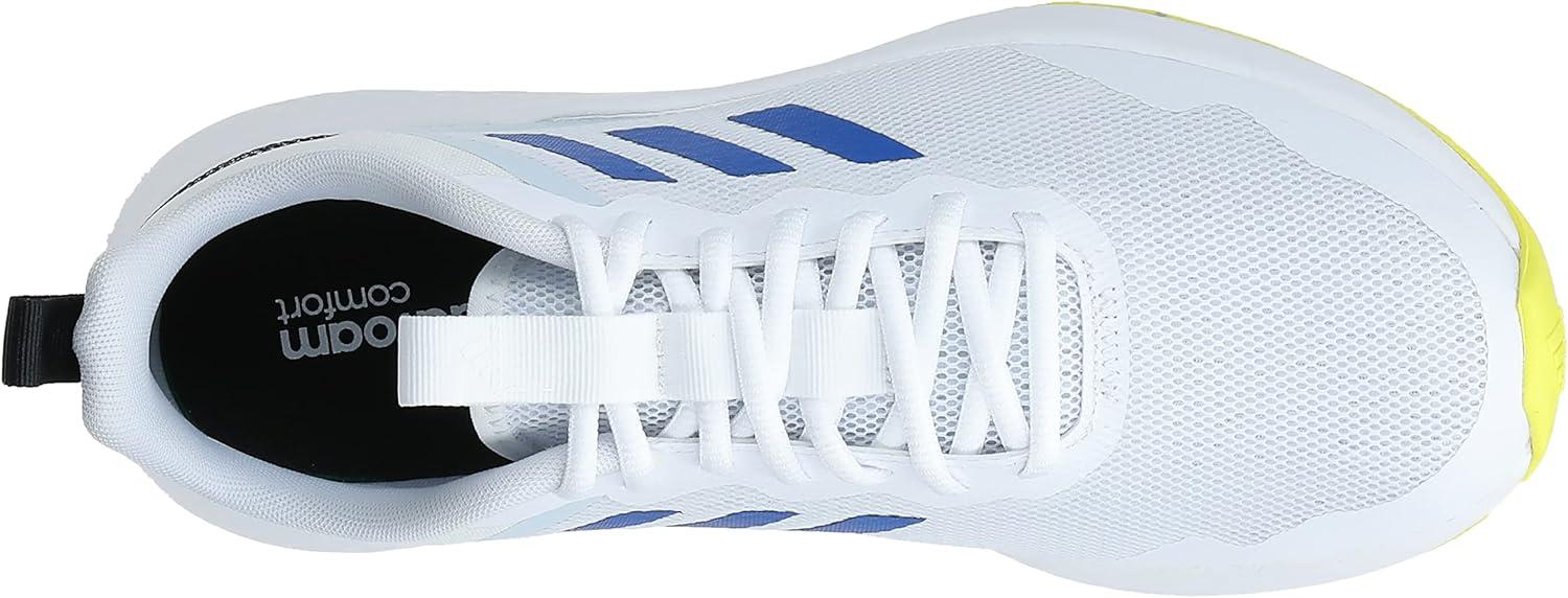 imageadidas Mens Ultraboost 21 ShoesWhite Core Black Solar Yellow