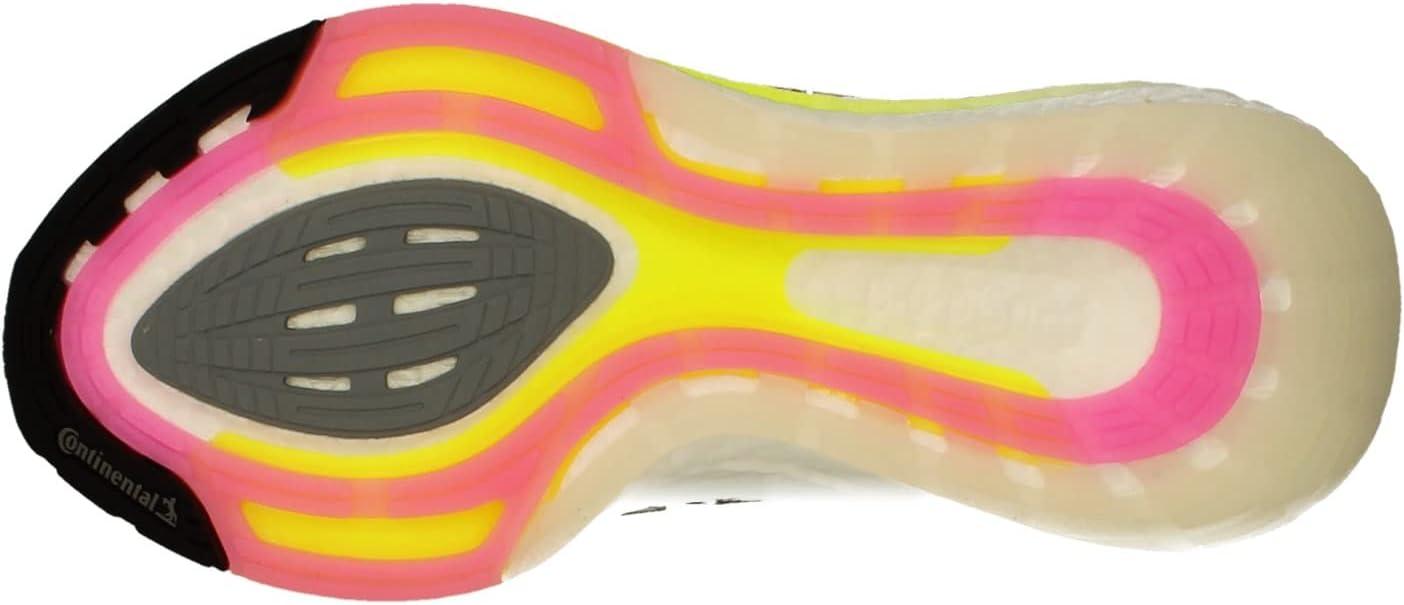 imageadidas Mens Ultraboost 21 ShoesWhite Yellow Black Fy0377