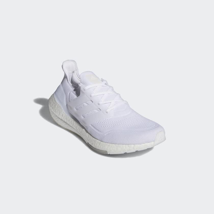 imageadidas Mens Ultraboost 21 ShoesWhiteWhiteGrey