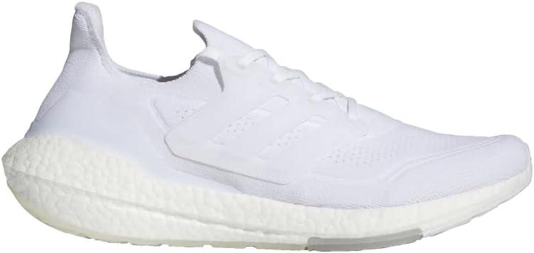 imageadidas Mens Ultraboost 21 ShoesWhiteWhiteGrey