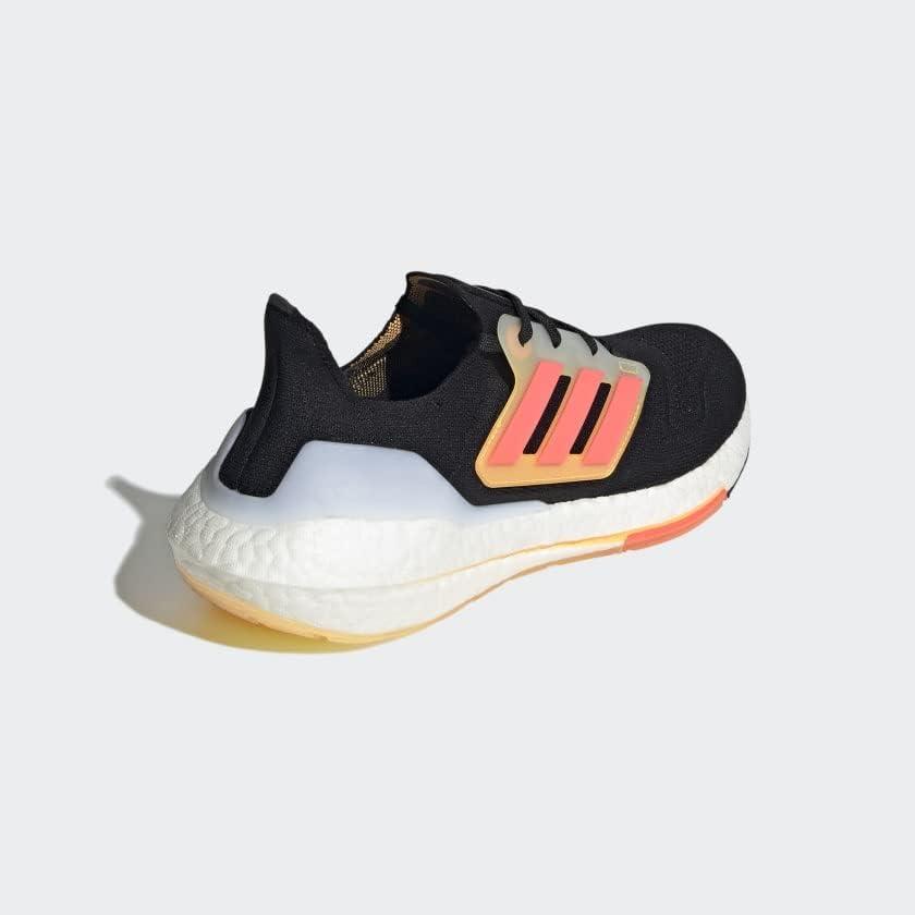 imageadidas Mens Ultraboost 22 HeatRdy Running ShoesBlackTurboFlash Orange