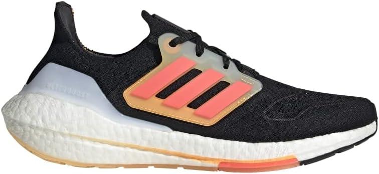 imageadidas Mens Ultraboost 22 HeatRdy Running ShoesBlackTurboFlash Orange