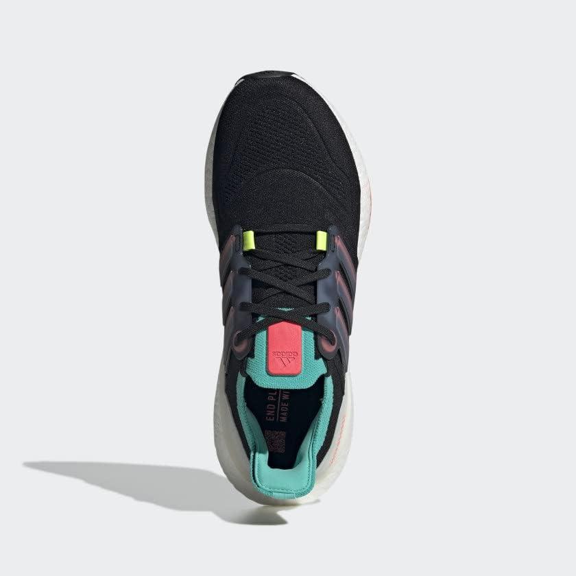 imageadidas Mens Ultraboost 22 HeatRdy Running ShoesCore BlackTurboMint Rush