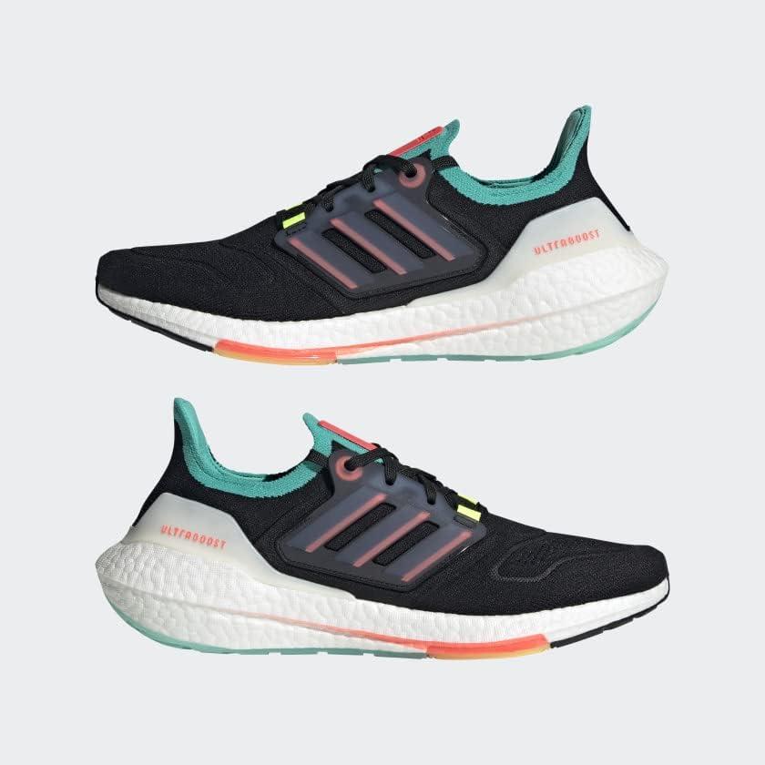 imageadidas Mens Ultraboost 22 HeatRdy Running ShoesCore BlackTurboMint Rush