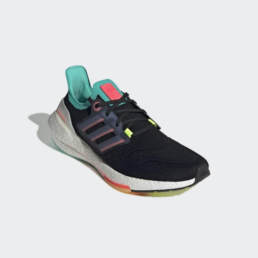 imageadidas Mens Ultraboost 22 HeatRdy Running ShoesCore BlackTurboMint Rush