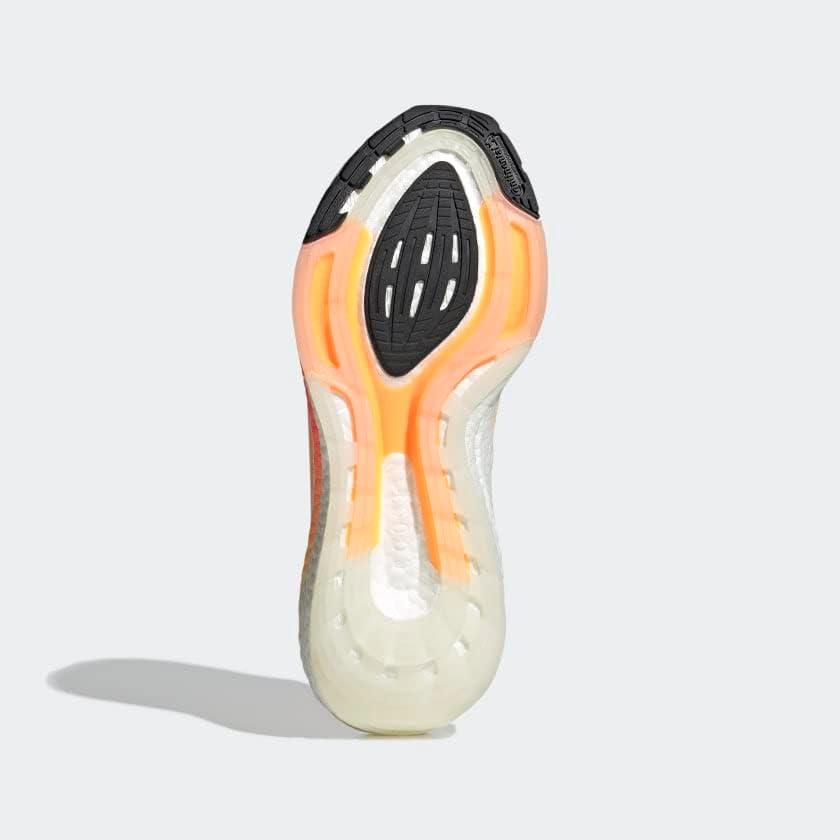 imageadidas Mens Ultraboost 22 HeatRdy Running ShoesFlash OrangeCore BlackCloud White