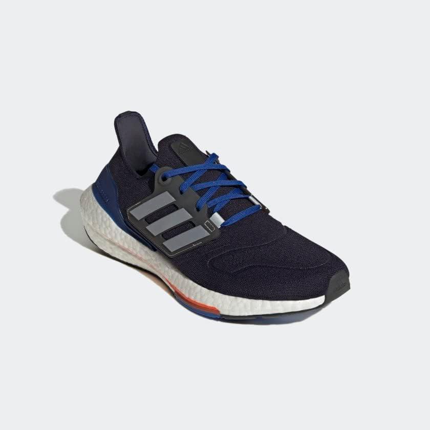 imageadidas Mens Ultraboost 22 HeatRdy Running ShoesInkSilver MetallicTeam Royal Blue