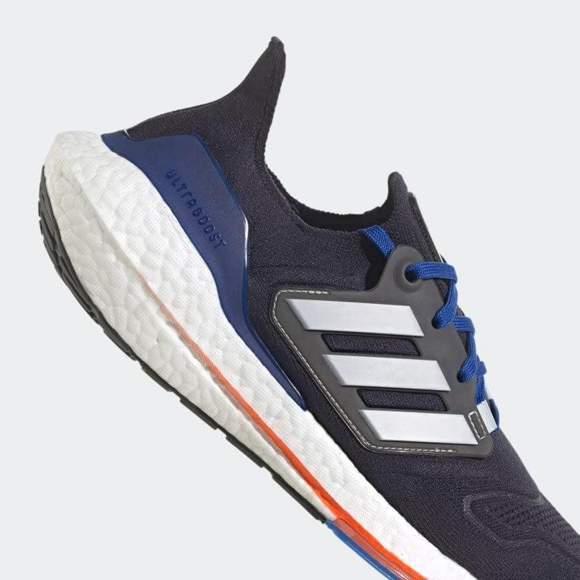 imageadidas Mens Ultraboost 22 HeatRdy Running ShoesInkSilver MetallicTeam Royal Blue