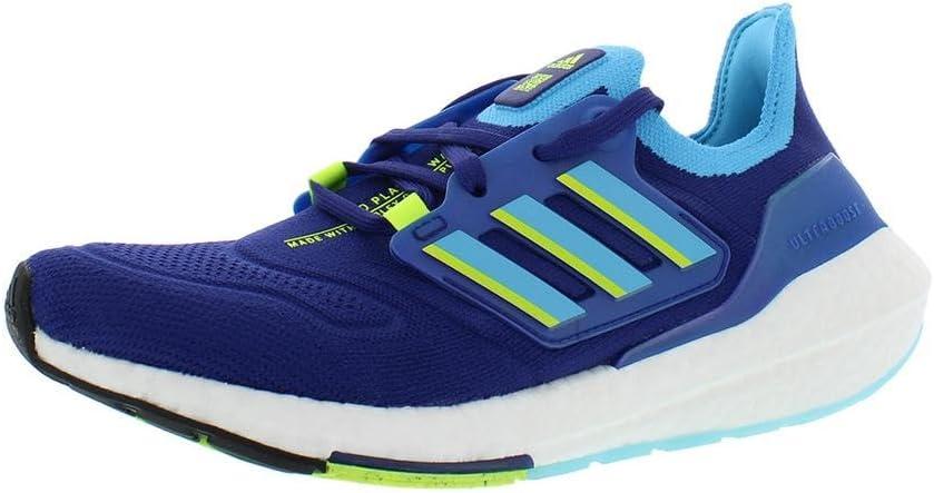 imageadidas Mens Ultraboost 22 HeatRdy Running ShoesLegacy IndigoSky RushSolar Yellow