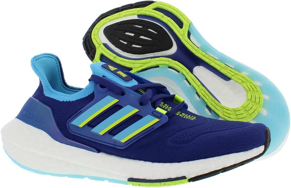 imageadidas Mens Ultraboost 22 HeatRdy Running ShoesLegacy IndigoSky RushSolar Yellow