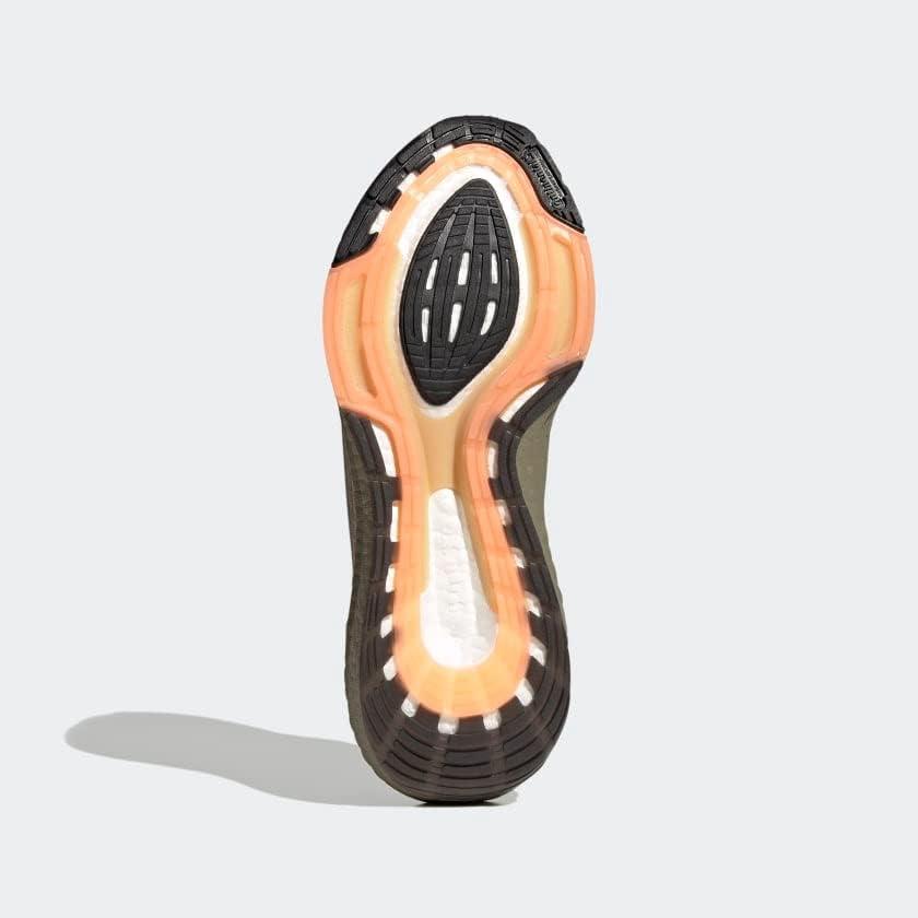 imageadidas Mens Ultraboost 22 HeatRdy Running ShoesOrbit GreenMetal GreyBeam Orange