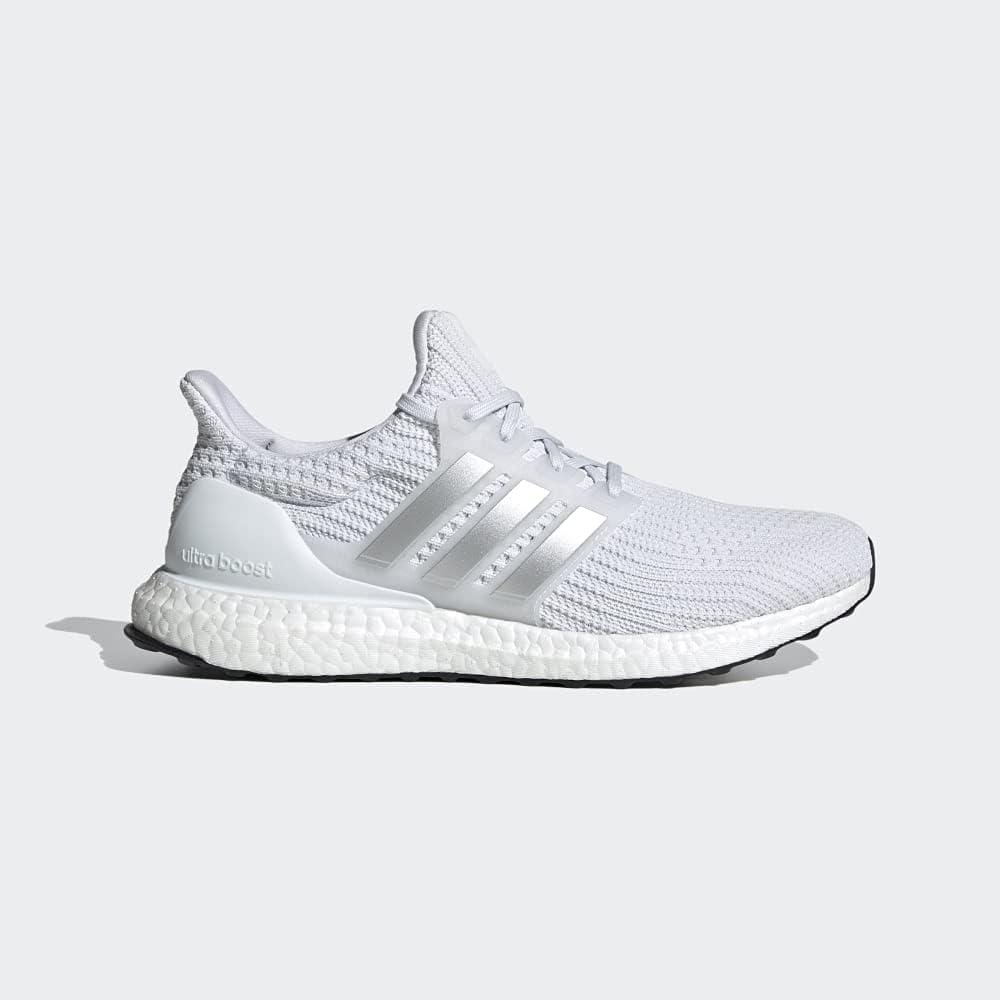 imageadidas Mens Ultraboost 40 DNA SneakersWhiteSilver MetallicBlack