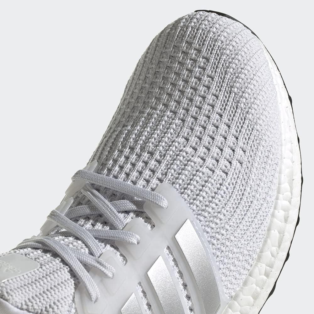 imageadidas Mens Ultraboost 40 DNA SneakersWhiteSilver MetallicBlack