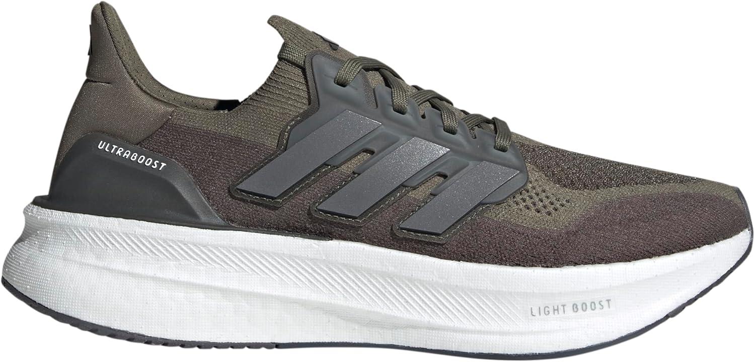 imageadidas Mens Ultraboost 5 SneakerOlive StrataIron MetallicShadow Olive