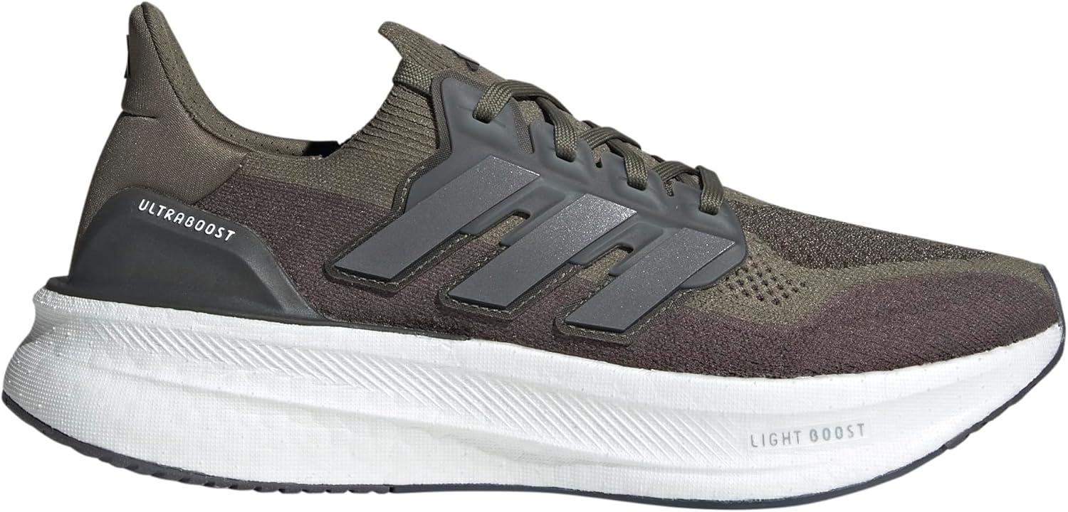 imageadidas Mens Ultraboost 5 SneakerOlive StrataIron MetallicShadow Olive