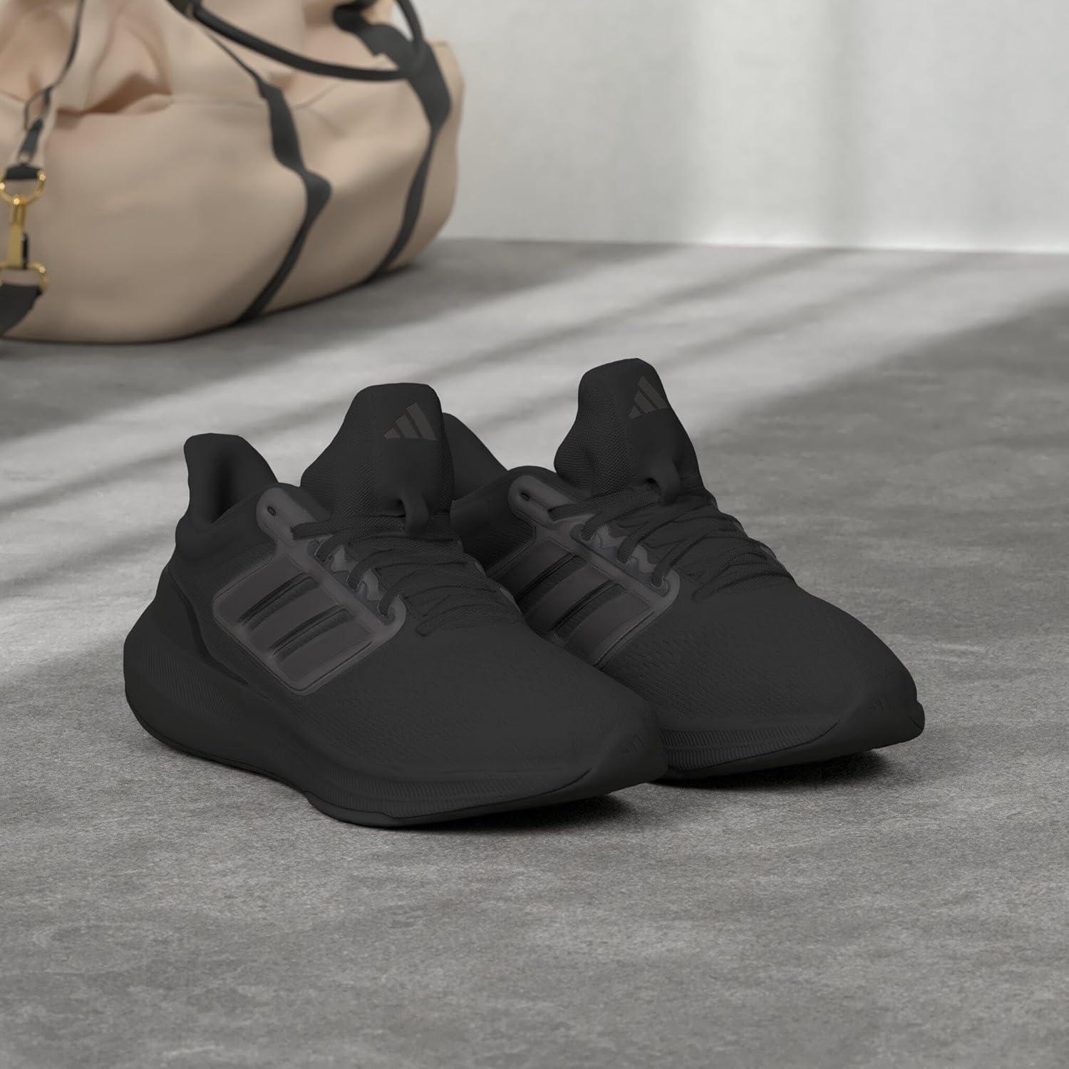 imageadidas Mens Ultrabounce Running ShoeBlackBlackCarbon