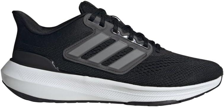 imageadidas Mens Ultrabounce Running ShoeBlackWhiteBlack