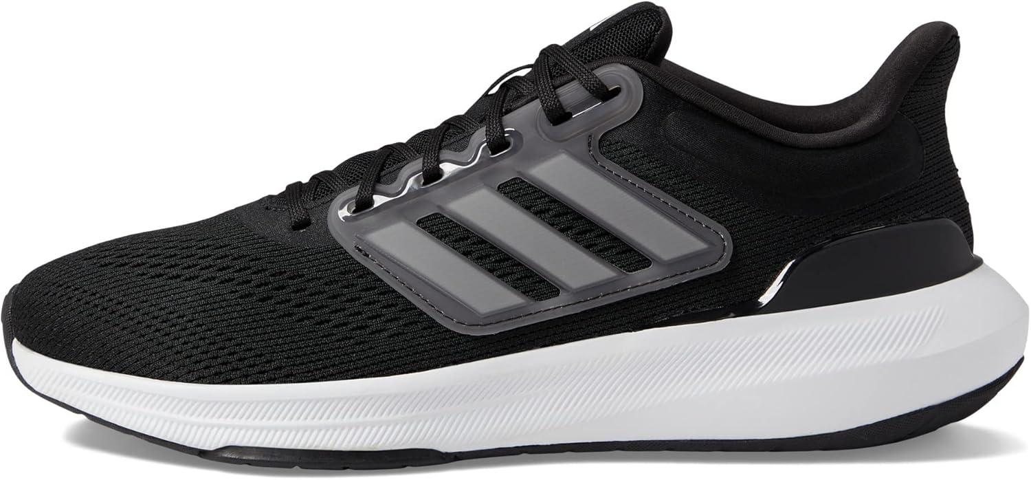 imageadidas Mens Ultrabounce Running ShoeBlackWhiteBlack Wide