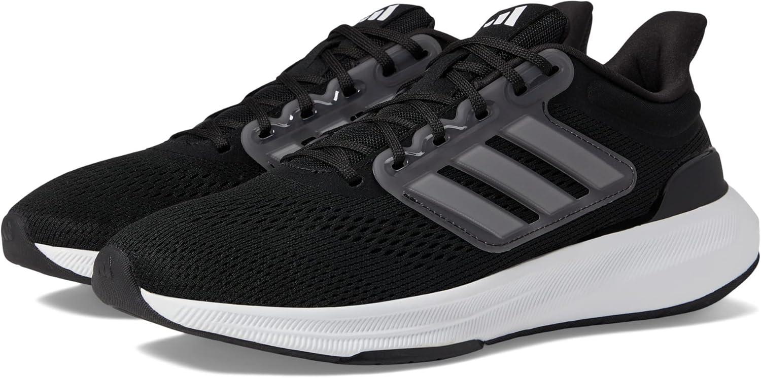 imageadidas Mens Ultrabounce Running ShoeBlackWhiteBlack Wide