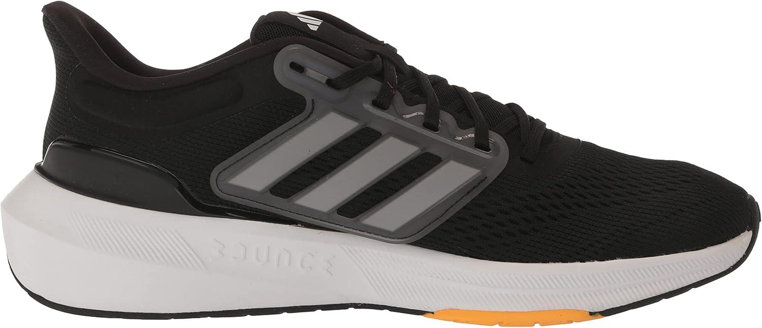 imageadidas Mens Ultrabounce Running ShoeBlackWhiteCarbon