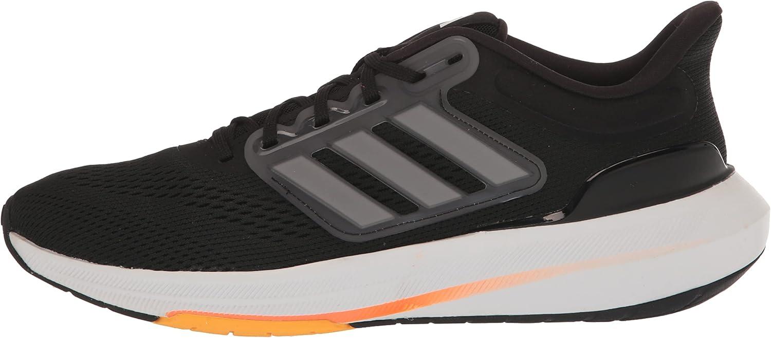 imageadidas Mens Ultrabounce Running ShoeBlackWhiteCarbon