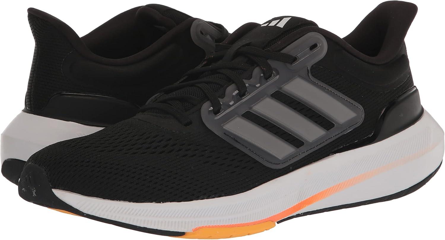 imageadidas Mens Ultrabounce Running ShoeBlackWhiteCarbon