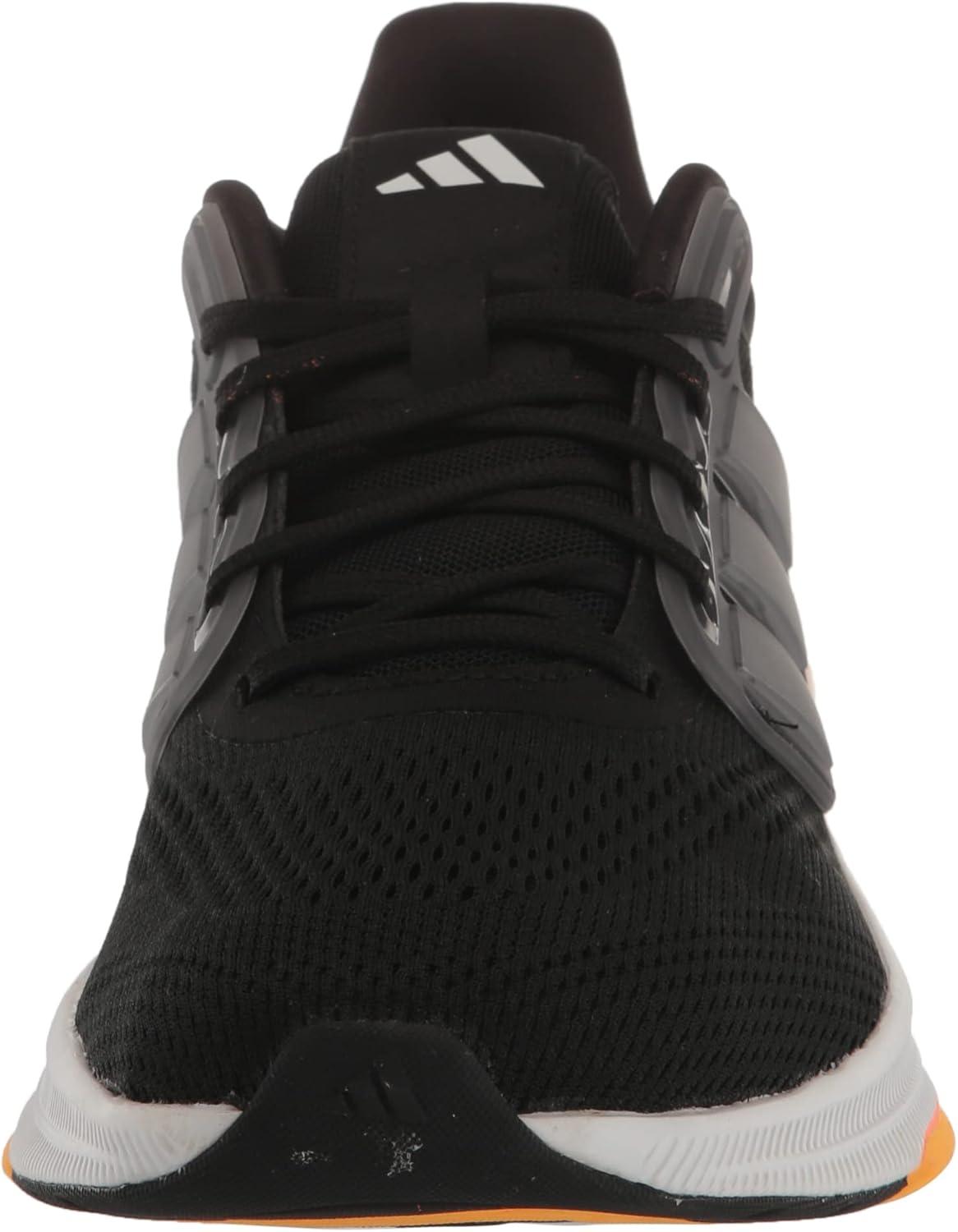 imageadidas Mens Ultrabounce Running ShoeBlackWhiteCarbon