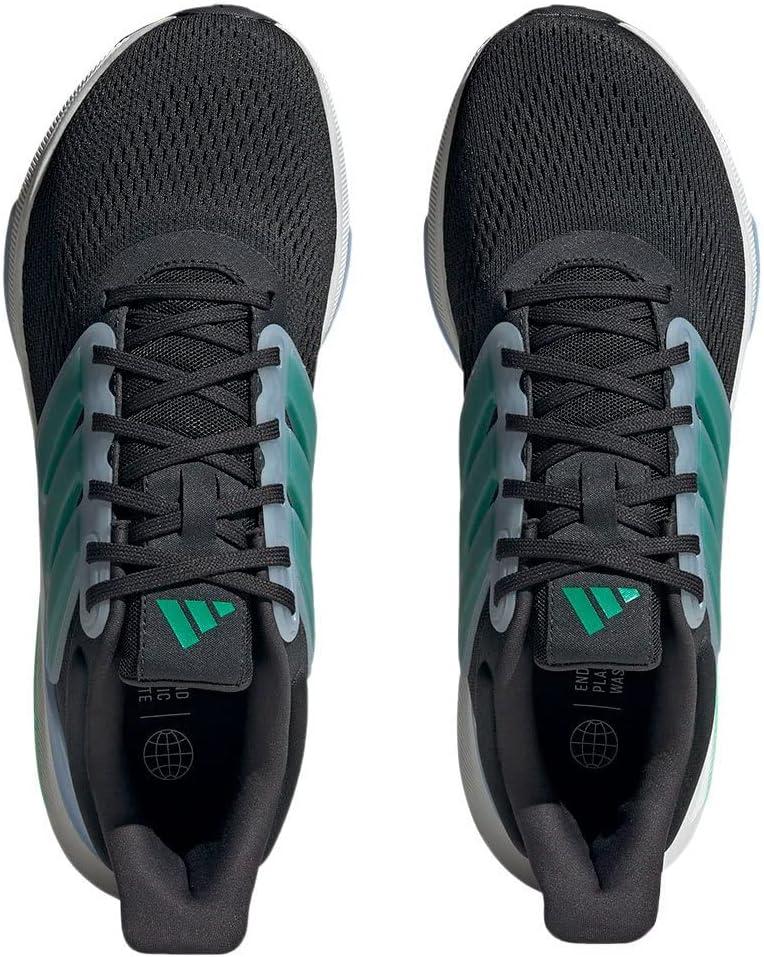 imageadidas Mens Ultrabounce Running ShoeCarbon Court Green Core Black