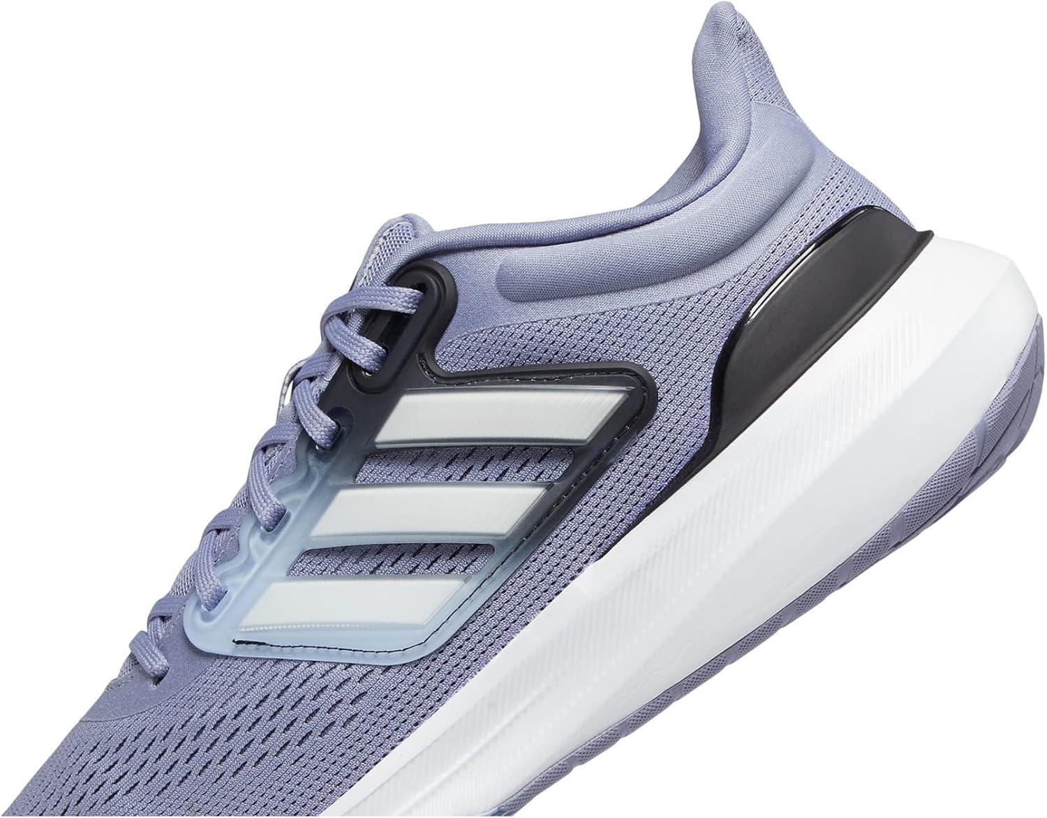 imageadidas Mens Ultrabounce Running ShoeSilver VioletWhiteBlack