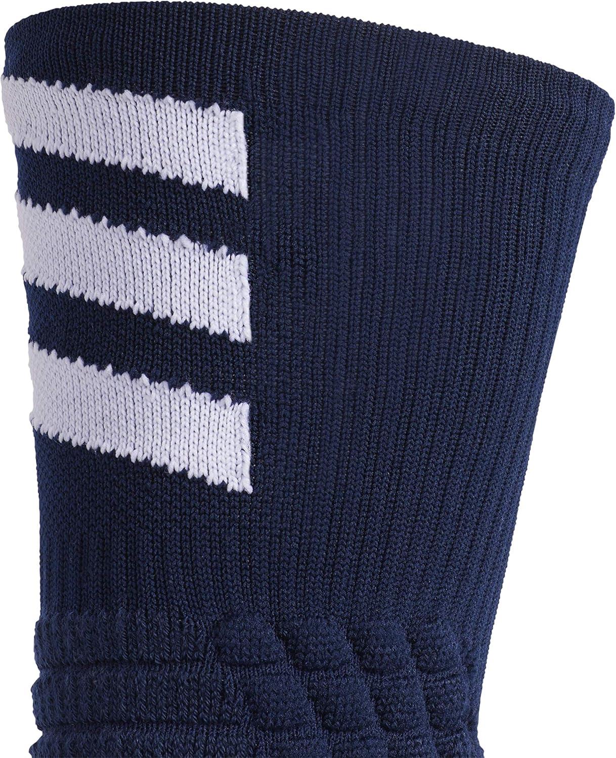 imageadidas Select Basketball Crew Socks 1 pair for team sports boys girls men womenCollegiate NavyWhite