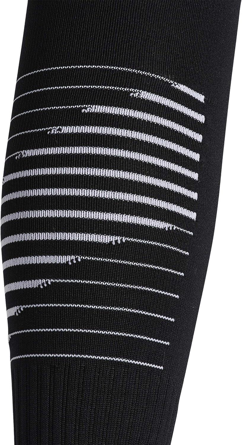imageadidas Team Speed 2 Soccer Socks for Boys Girls Men and Women 1PairBlackWhiteLight Onix Grey