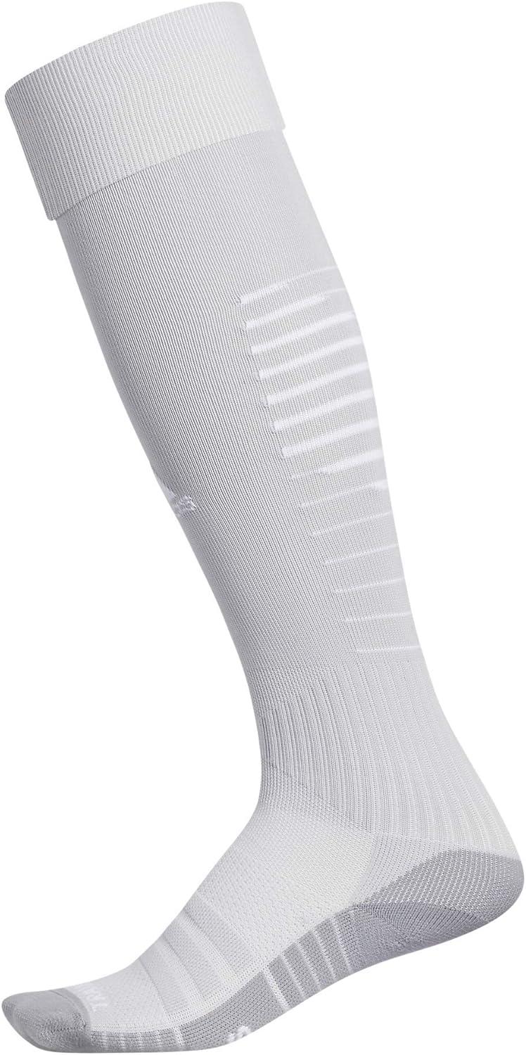 imageadidas Team Speed 2 Soccer Socks for Boys Girls Men and Women 1PairTeam Light GreyWhiteLight Onix Grey