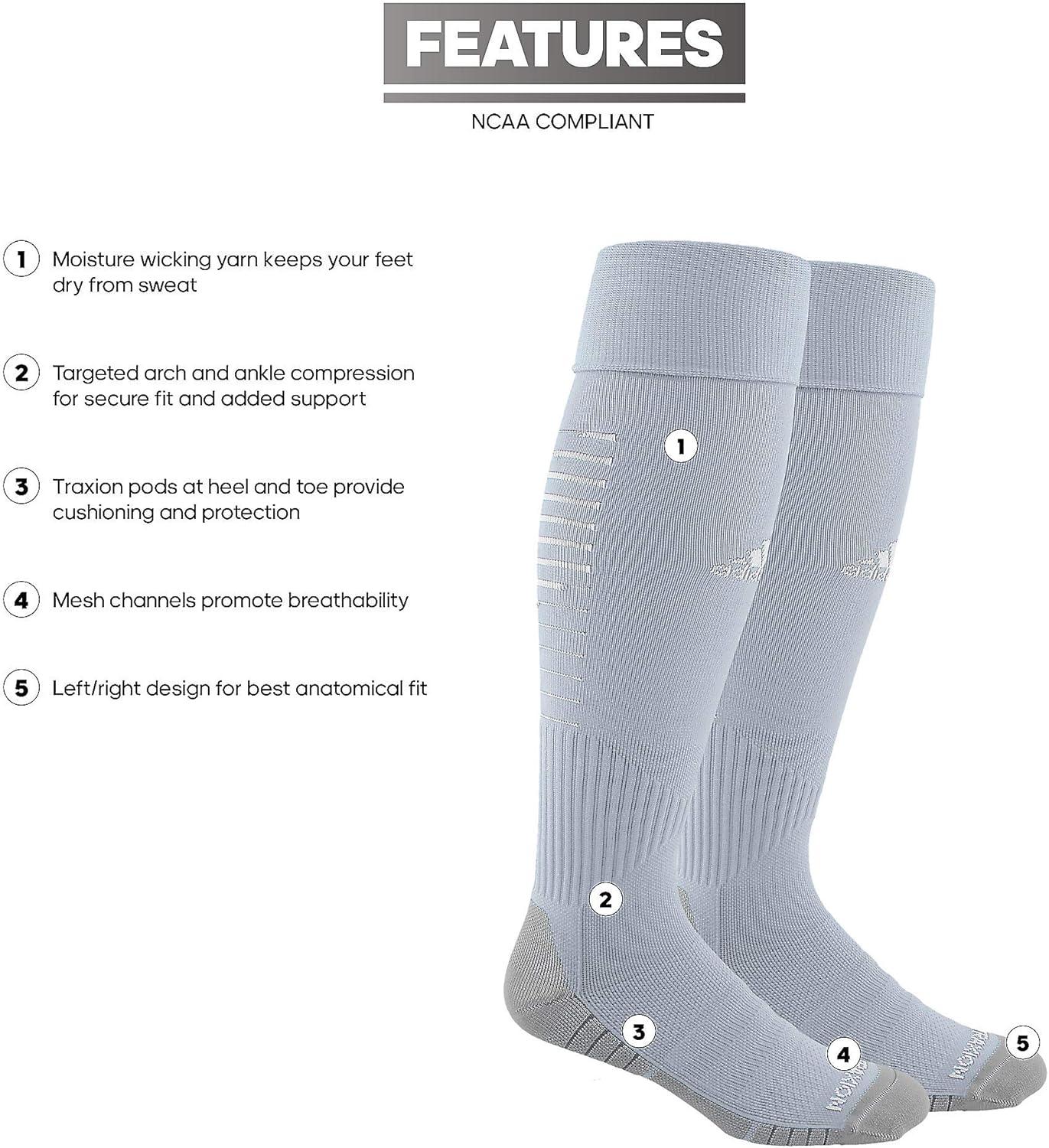 imageadidas Team Speed 2 Soccer Socks for Boys Girls Men and Women 1PairTeam Light GreyWhiteLight Onix Grey