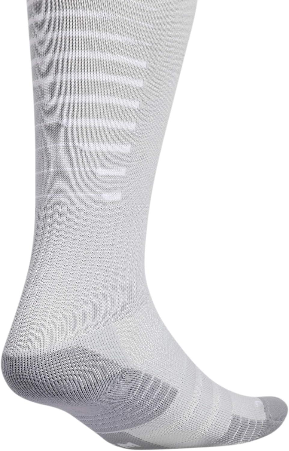 imageadidas Team Speed 2 Soccer Socks for Boys Girls Men and Women 1PairTeam Light GreyWhiteLight Onix Grey