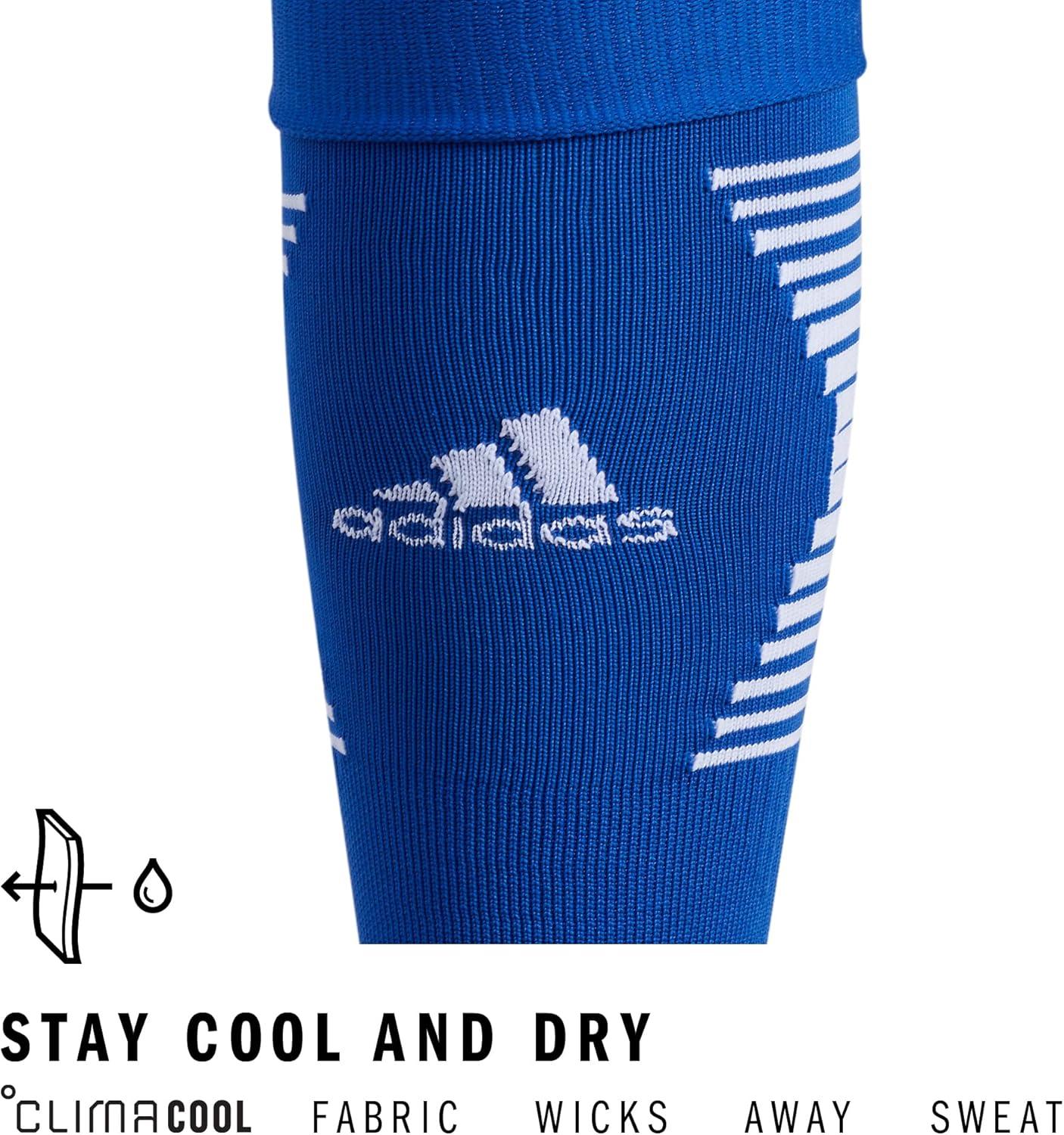 imageadidas Team Speed 2 Soccer Socks for Boys Girls Men and Women 1PairTeam Royal BlueWhiteLight Onix Grey