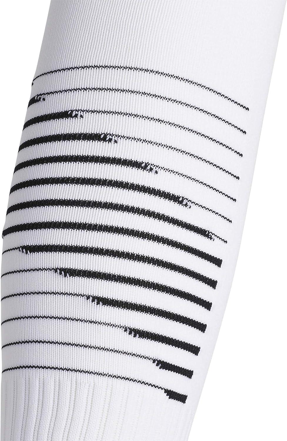 imageadidas Team Speed 2 Soccer Socks for Boys Girls Men and Women 1PairWhiteBlackLight Onix Grey