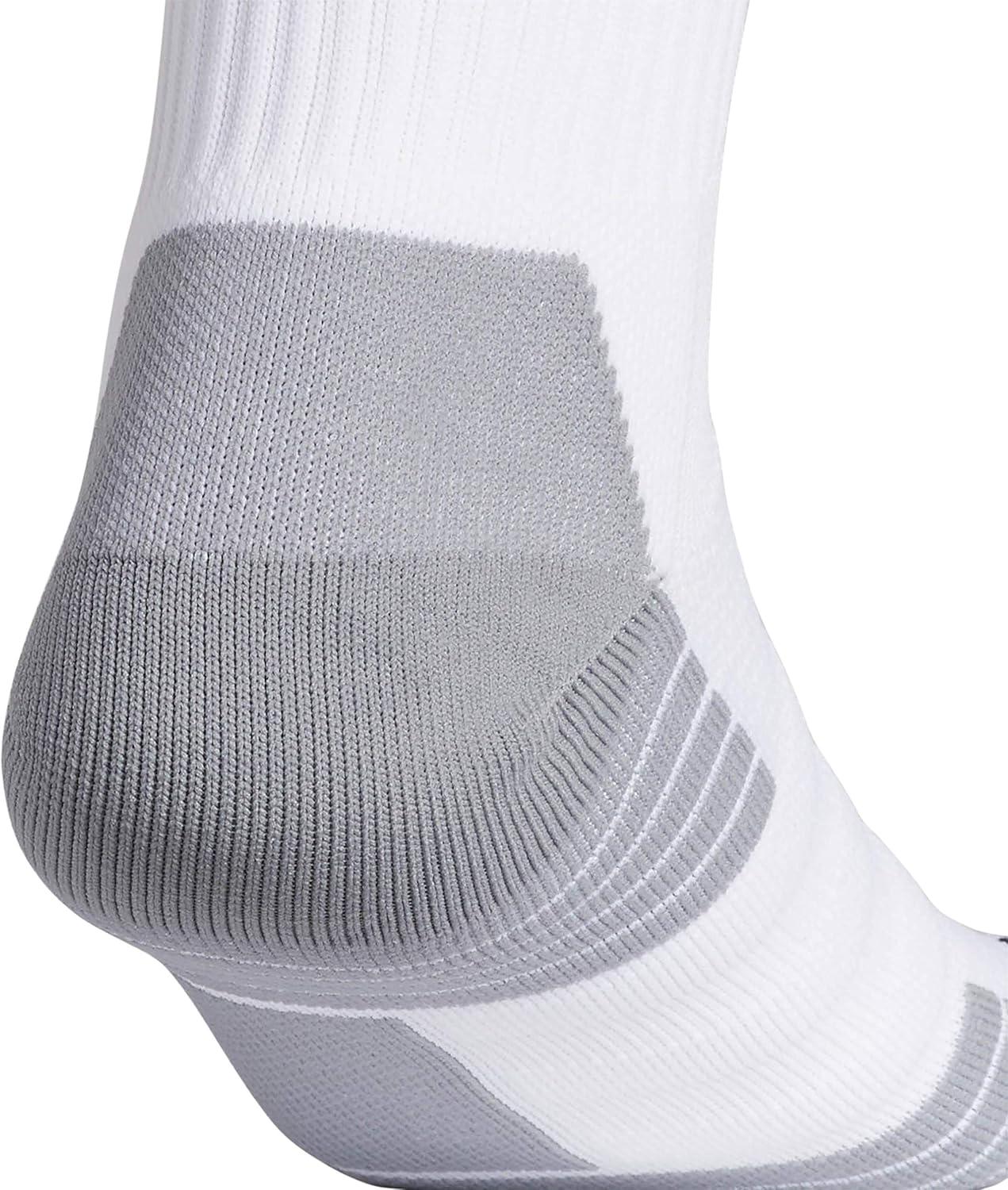 imageadidas Team Speed 2 Soccer Socks for Boys Girls Men and Women 1PairWhiteTeam Navy BlueLight Onix Grey