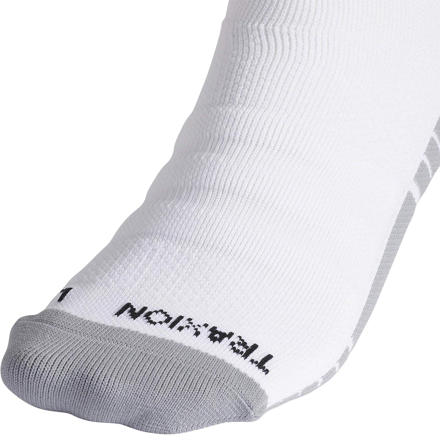 imageadidas Team Speed 2 Soccer Socks for Boys Girls Men and Women 1PairWhiteTeam Power RedLight Onix Grey