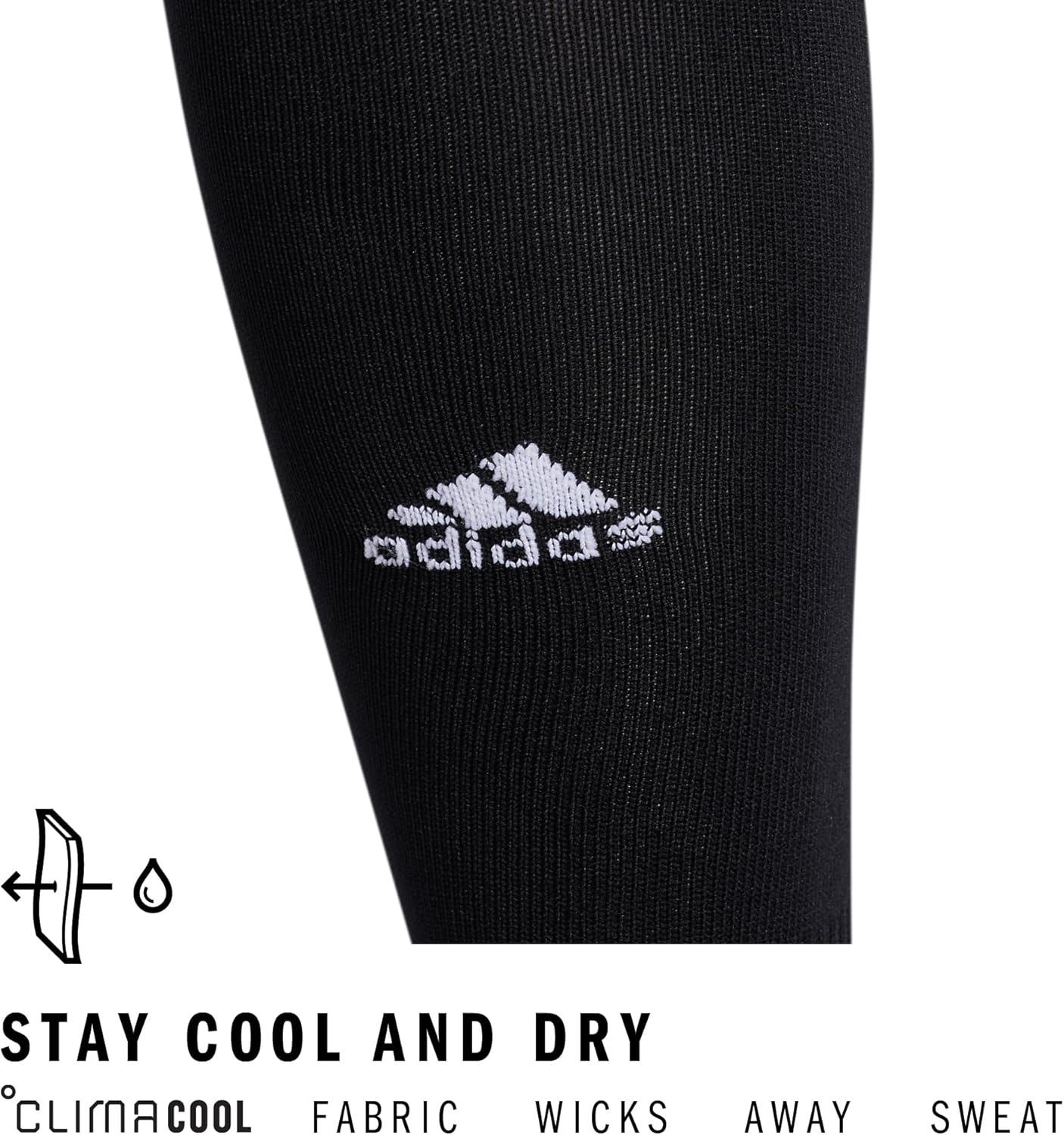 imageadidas Unisex Metro Soccer Socks for Men Women Youth Boys and Girls Team SportsBlackNight GreyWhite5