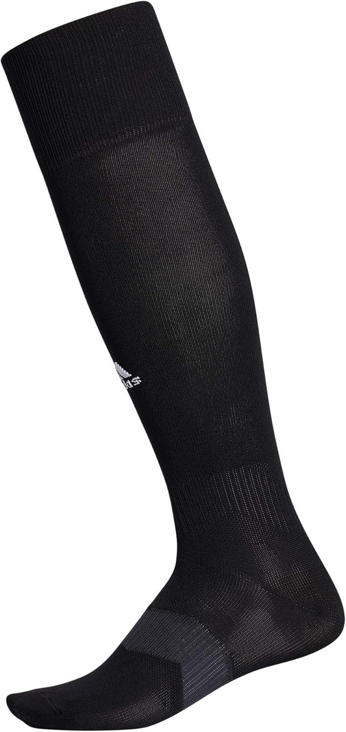 imageadidas Unisex Metro Soccer Socks for Men Women Youth Boys and Girls Team SportsBlackNight GreyWhite5