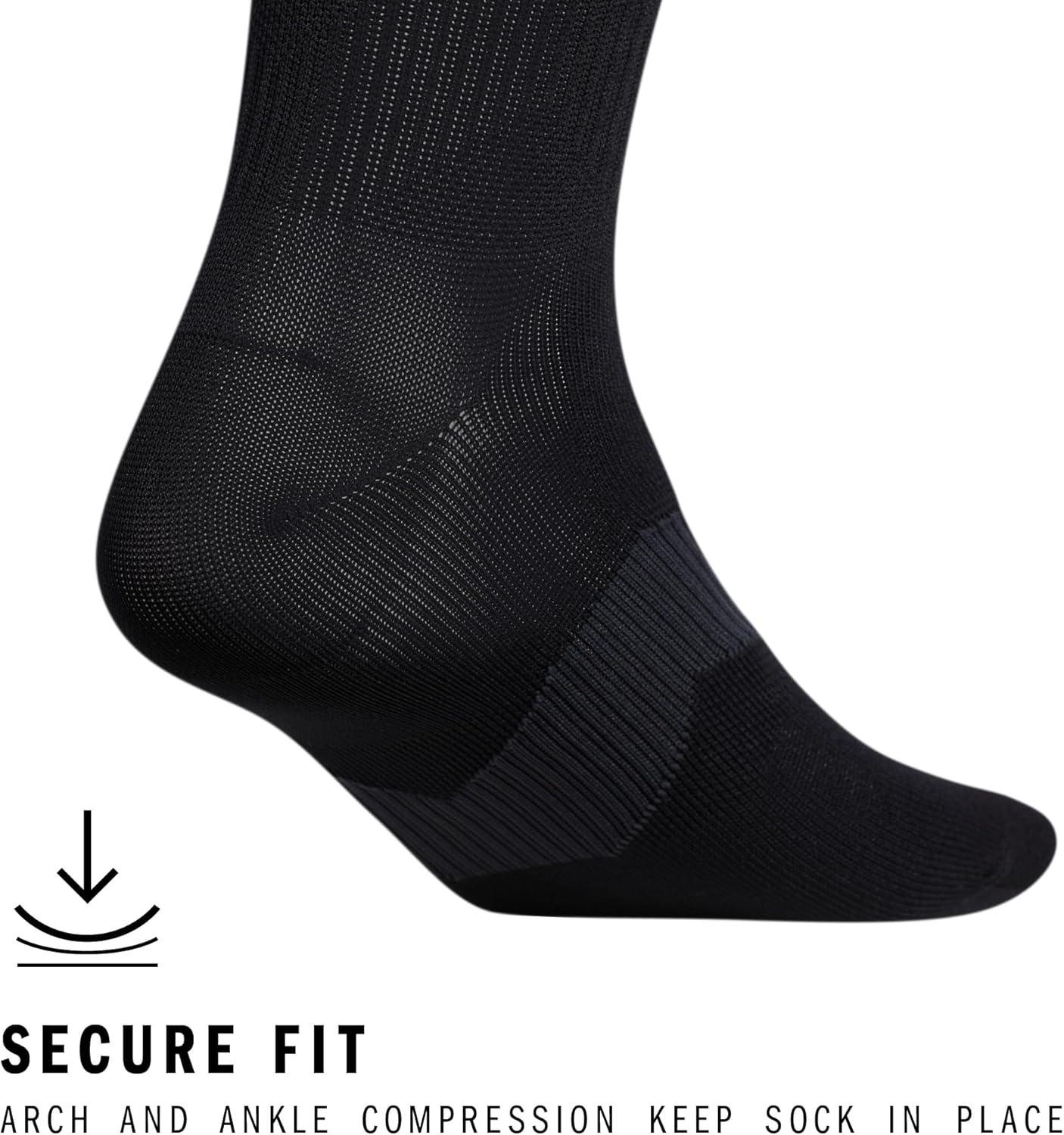 imageadidas Unisex Metro Soccer Socks for Men Women Youth Boys and Girls Team SportsBlackNight GreyWhite6Multi