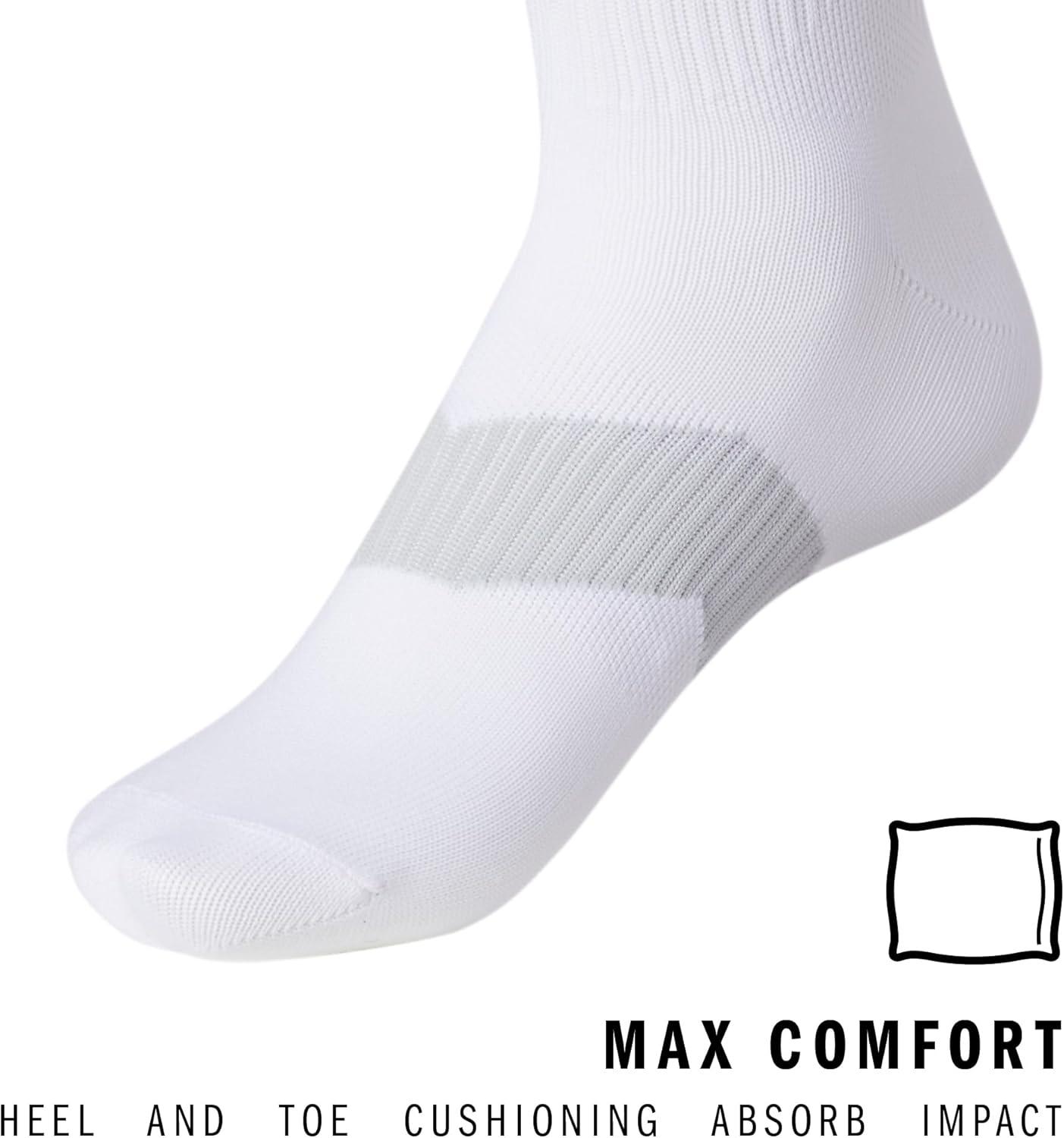 imageadidas Unisex Metro Soccer Socks for Men Women Youth Boys and Girls Team SportsWhiteClear GreyBlack6Multi