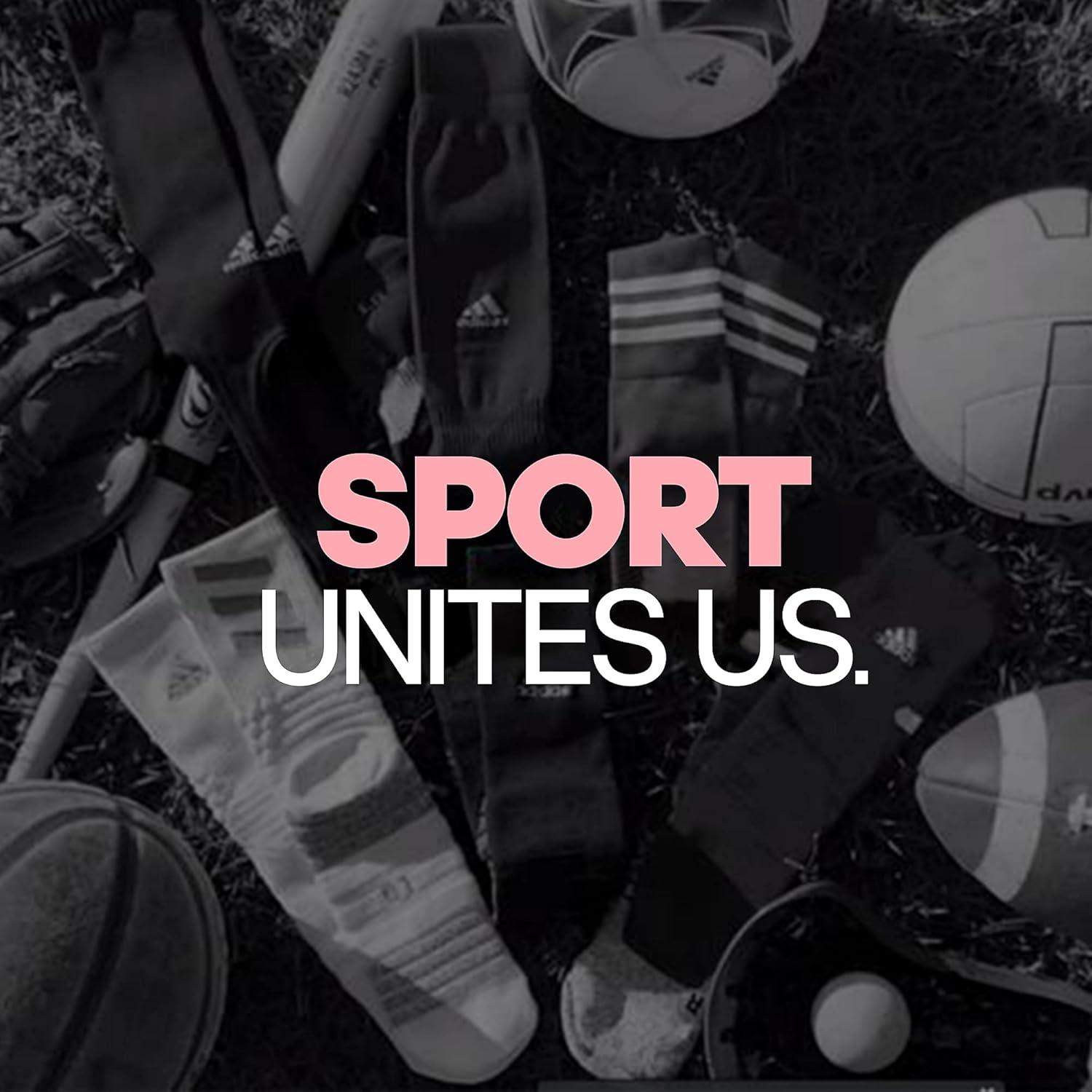 imageadidas Unisex Rivalry Field Compression Sport Socks for Men Women Athletic Socks MoistureWicking NCAA Compliant 2PackPower RedWhite2