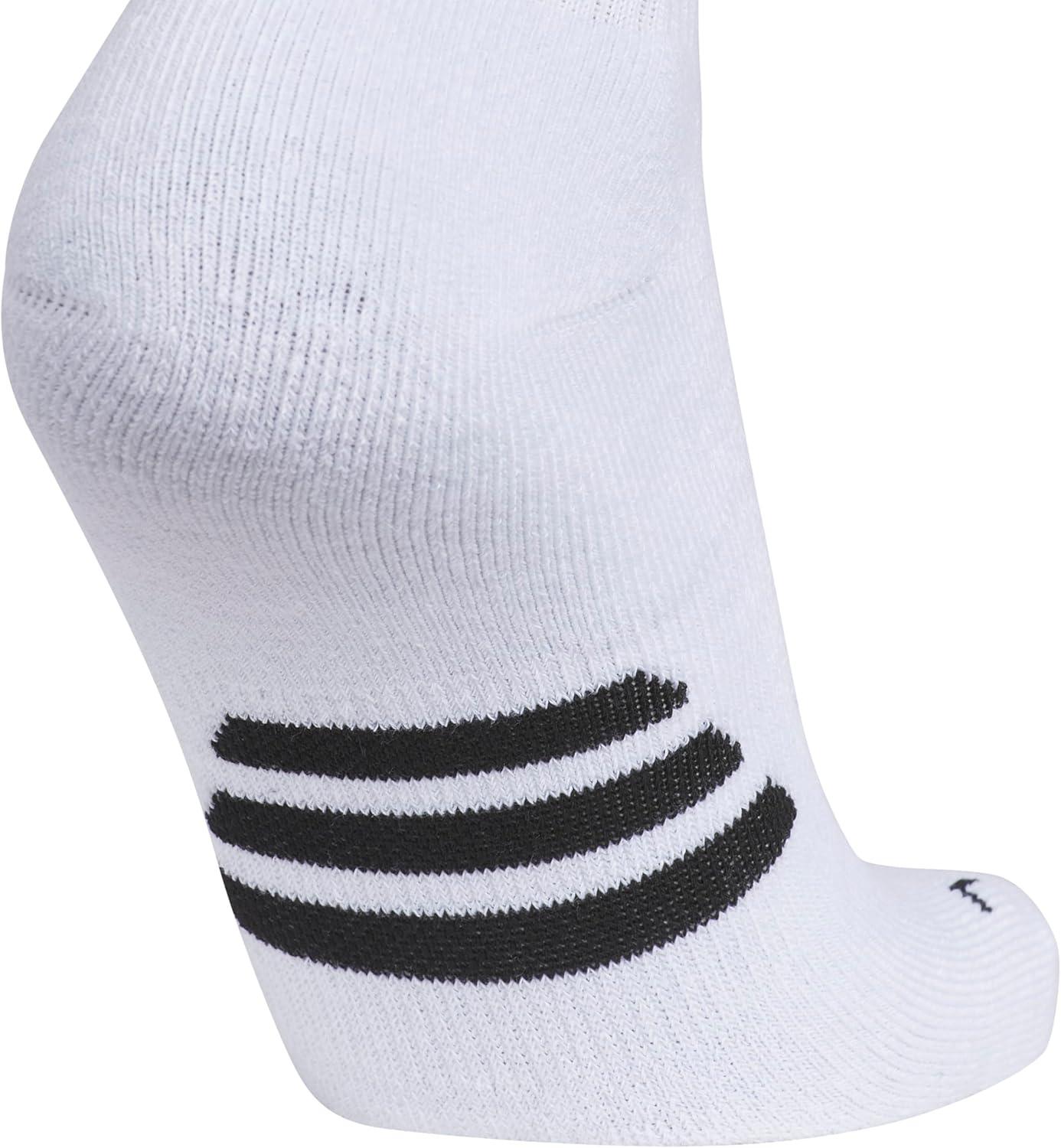 imageadidas Unisex Rivalry Field Compression Sport Socks for Men Women Athletic Socks MoistureWicking NCAA Compliant 2PackWhiteBlack2