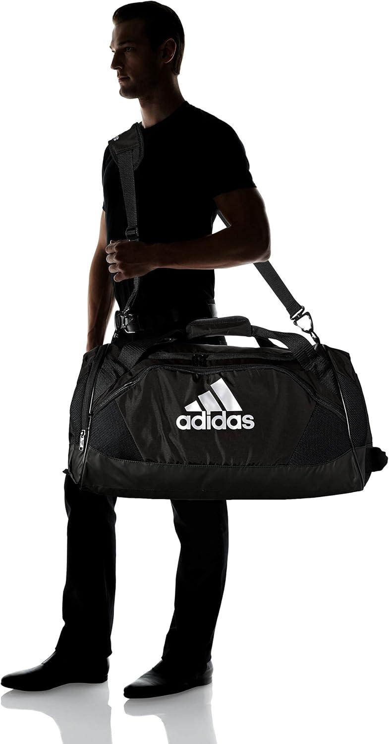 imageadidas Unisex Team Issue Sports Duffel Bag for Men and WomenBlack