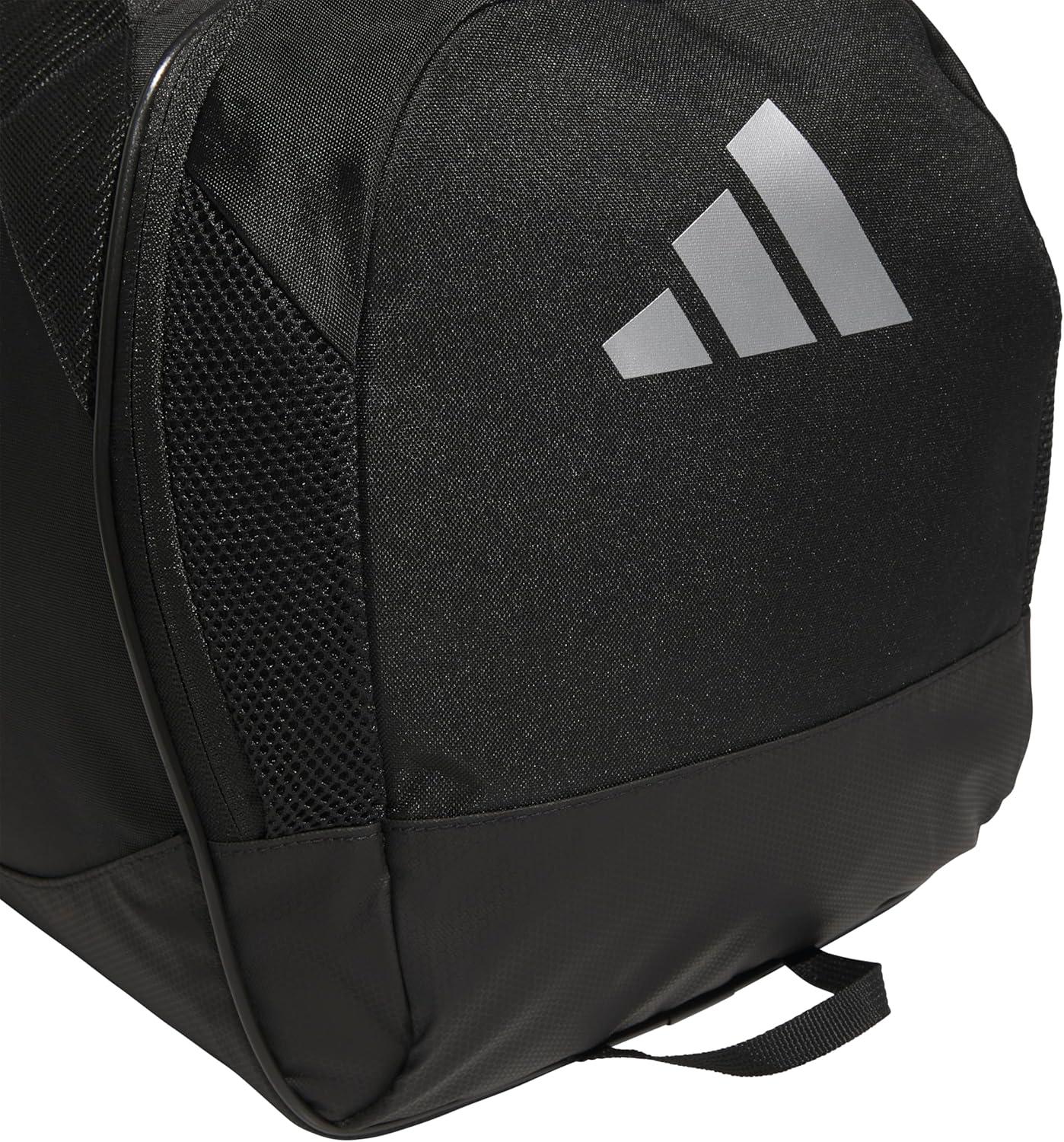 imageadidas Unisex Team Issue Sports Duffel Bag for Men and WomenBlackWhite2