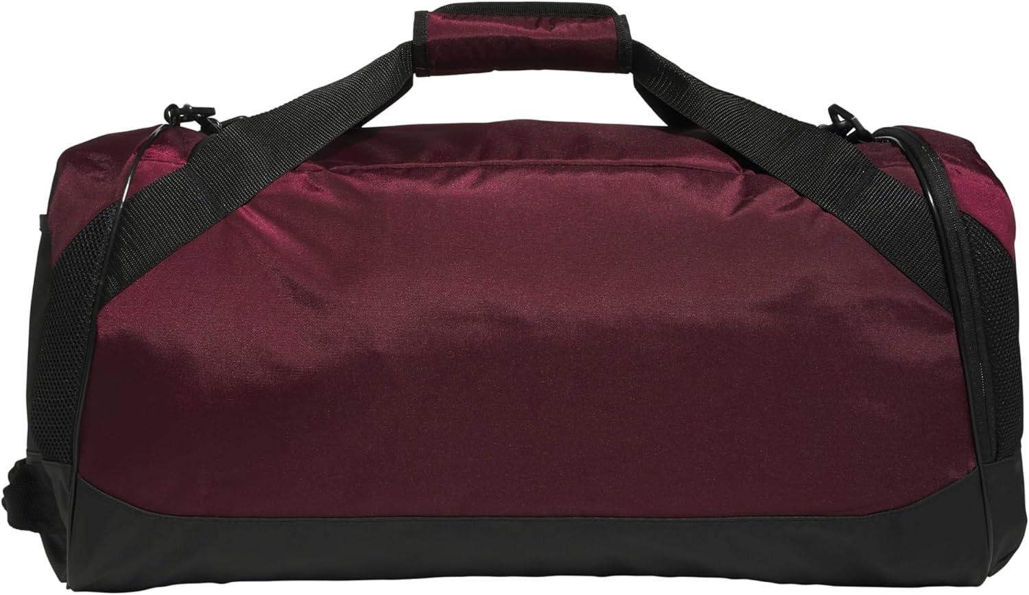 imageadidas Unisex Team Issue Sports Duffel Bag for Men and WomenMaroon2