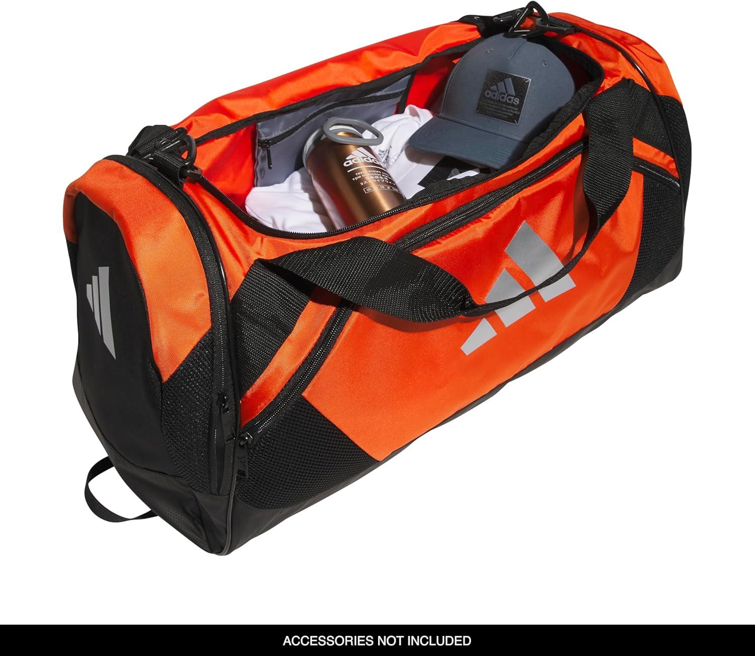 imageadidas Unisex Team Issue Sports Duffel Bag for Men and WomenOrange2
